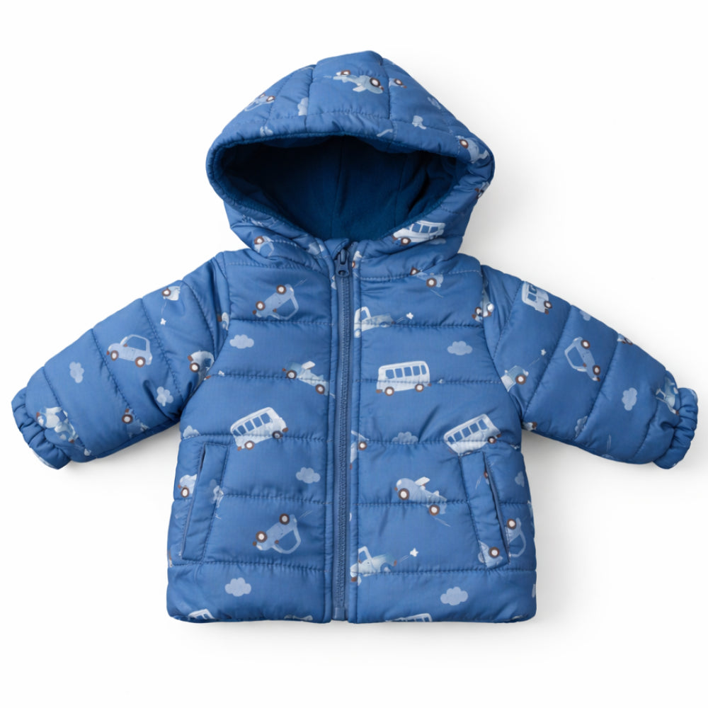Tiny Tales Baby Puffer Jacket - ON THE ROAD